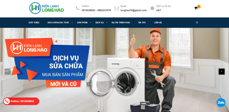 Điện lạnh Long Hào - Đơn vị khắc phục cánh quạt điều hòa không quay