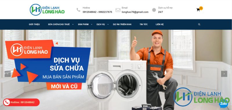 Điện lạnh Long Hào - Đơn vị cung cấp quạt điều hòa chất lượng