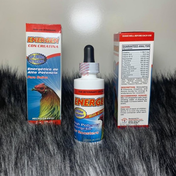 Thuốc gà đá Energen: Thuốc tăng lực hiệu quả cho chiến kê