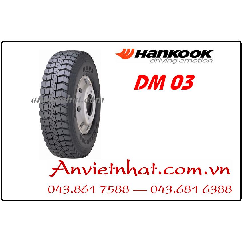 Lốp ô tô HANKOOK 12R22.5 16PR DM03- HQ