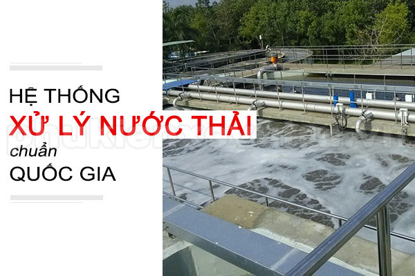 Vũ Trụ có hệ thống xử lý nước thải đạt chuẩn quốc gia