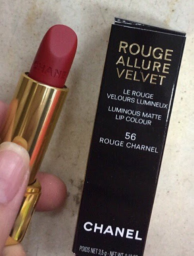 Son Chanel Rouge Allure Velvet 116 Extreme Màu Đỏ Mận  Mộc Paris