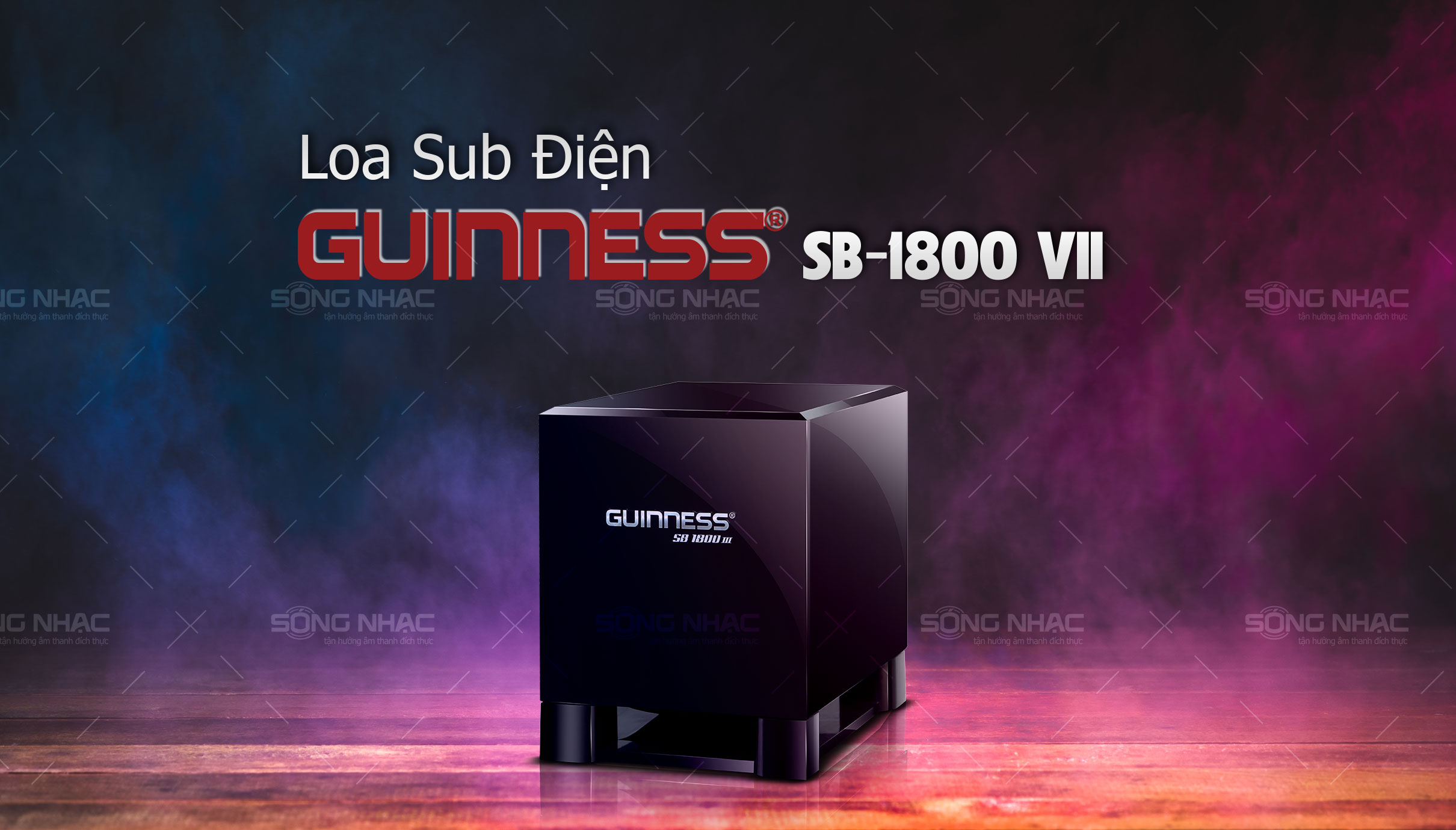 Loa sub GUINNESS 1800VII