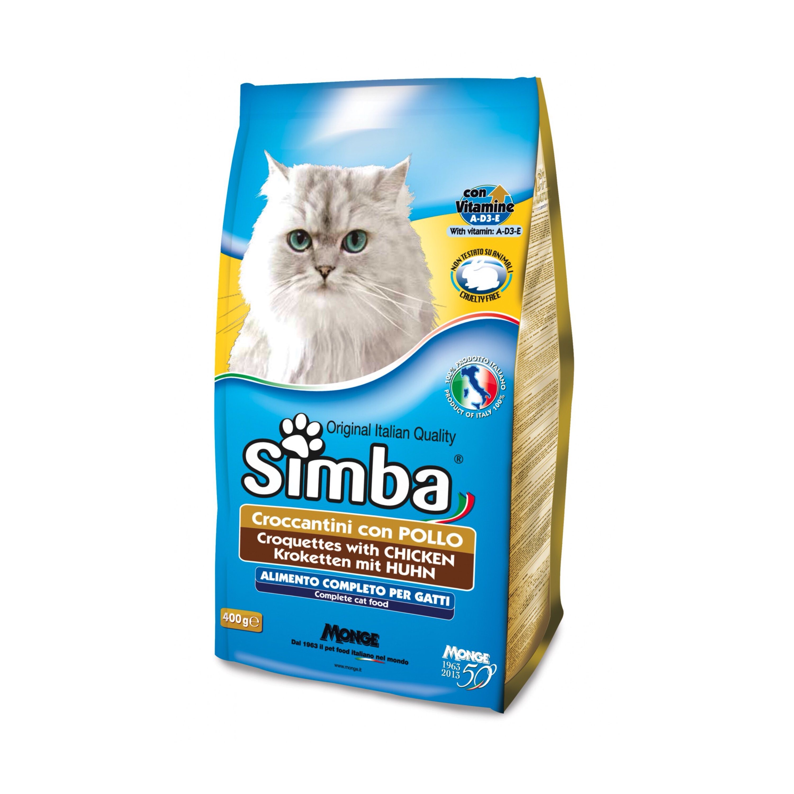 Hạt Mèo Trưởng Thành Simba Adult Thịt Gà 400g