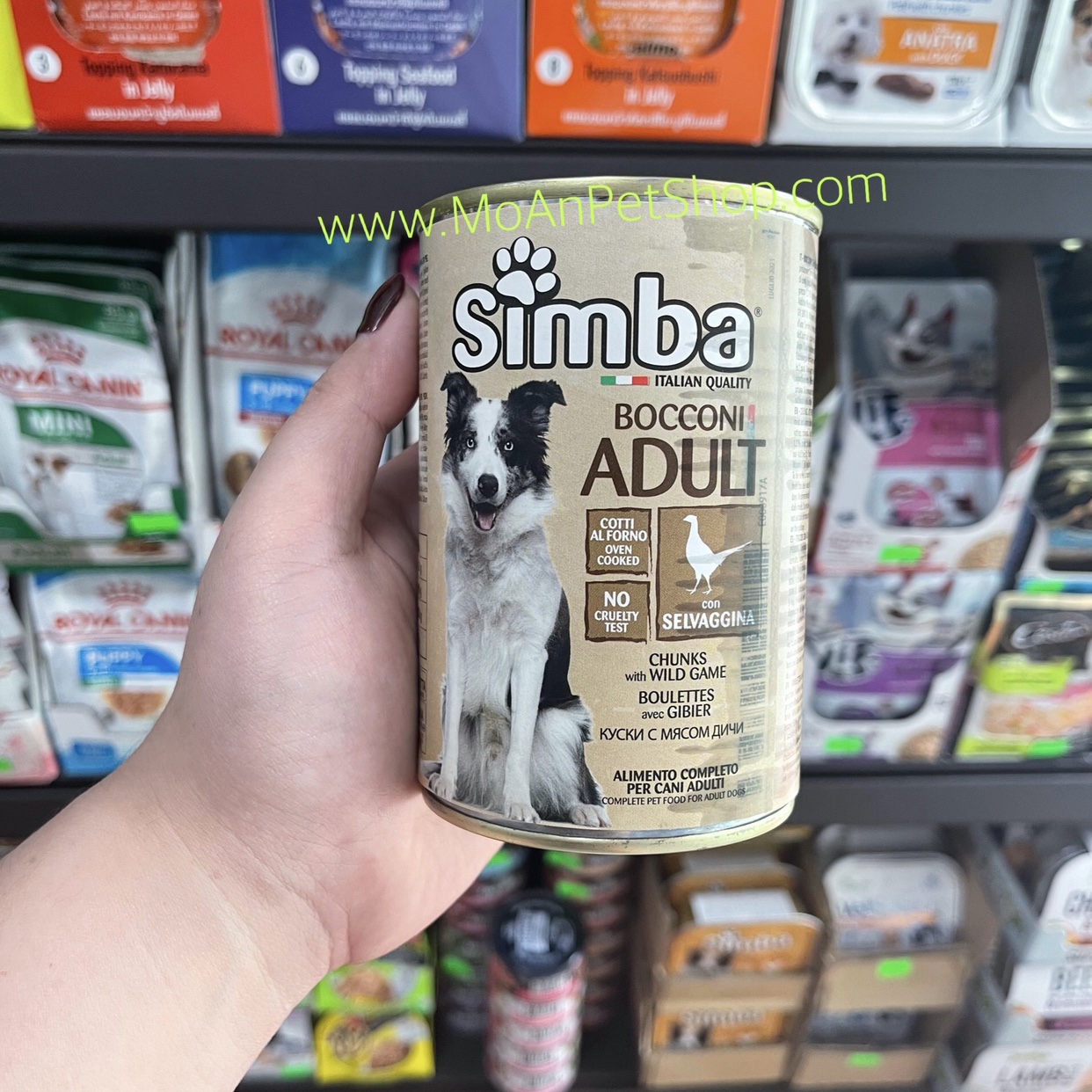 Pate Simba Ý Thịt Rừng 415g