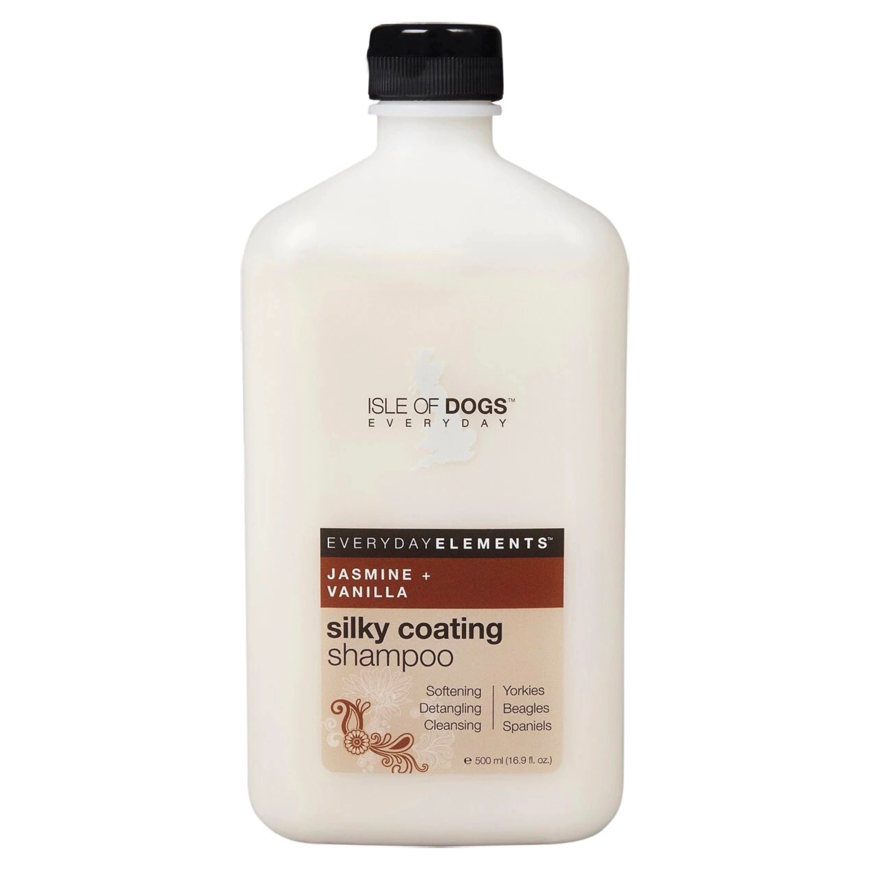 Sữa Tắm Gội Isle of Dogs Mỹ Silky Coating Shampoo [Hoa Nhài & Vanilla] 500ml