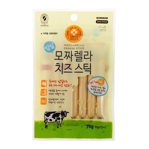 Xúc Xích Phô Mai Mozzarella Bow Wow 70g