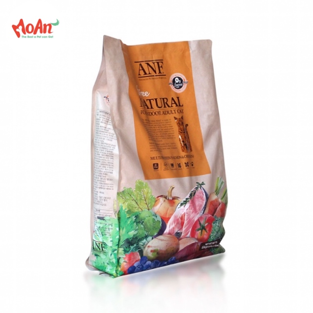 Hạt Mèo ANF 6Free Natural for Indoor Adult Cat Mèo Trưởng Thành 2kg