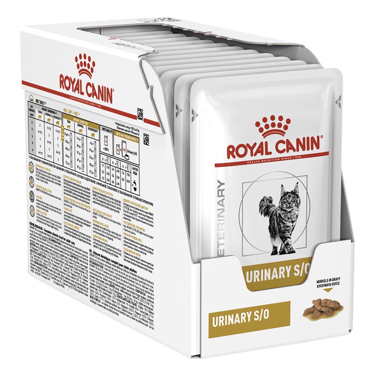 Pate ROYAL CANIN URINARY S/O WET cho Mèo bị Sỏi Thận 85g (12 gói)