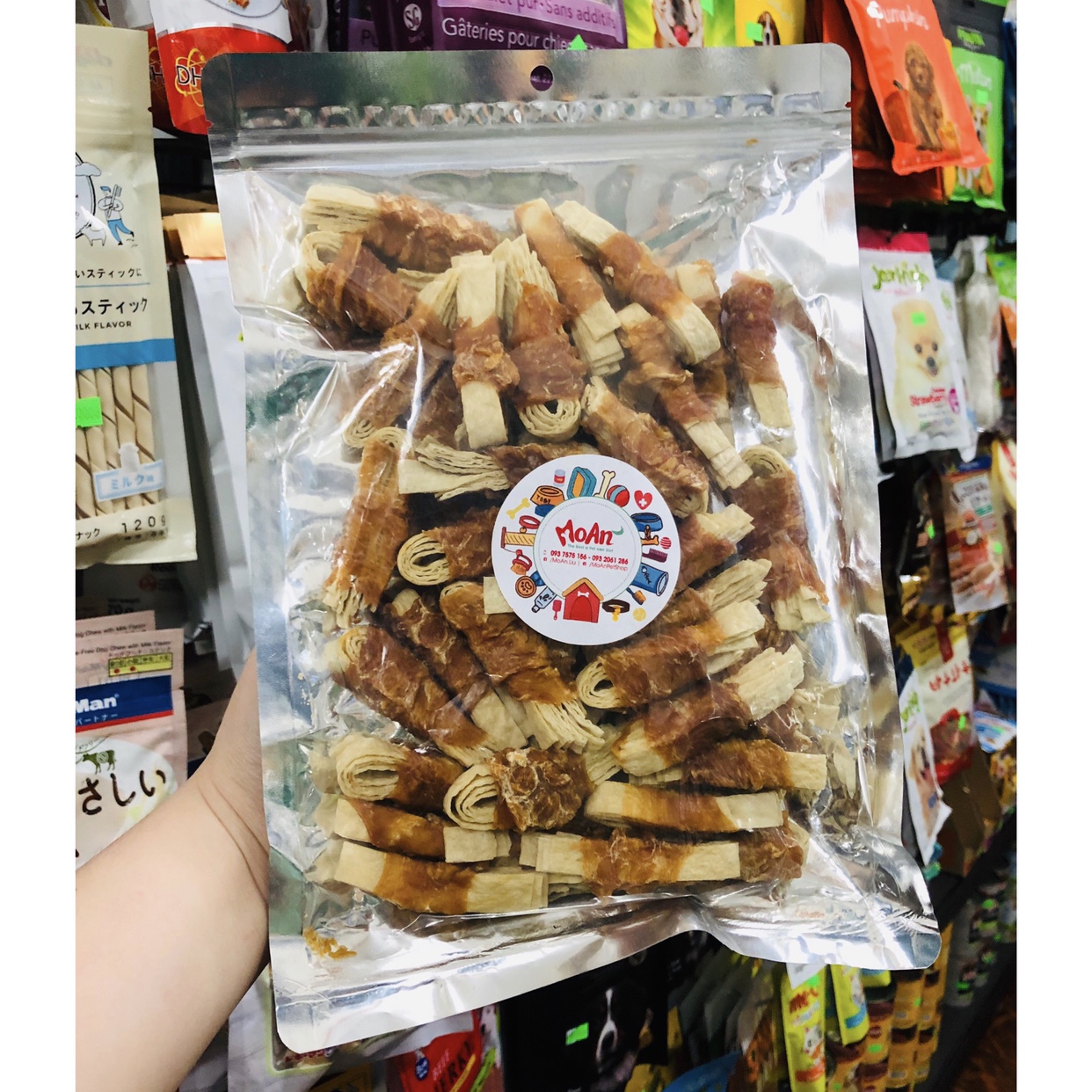 Gà cuộn Cá sợi Thái Lan (Dạng cuộn)