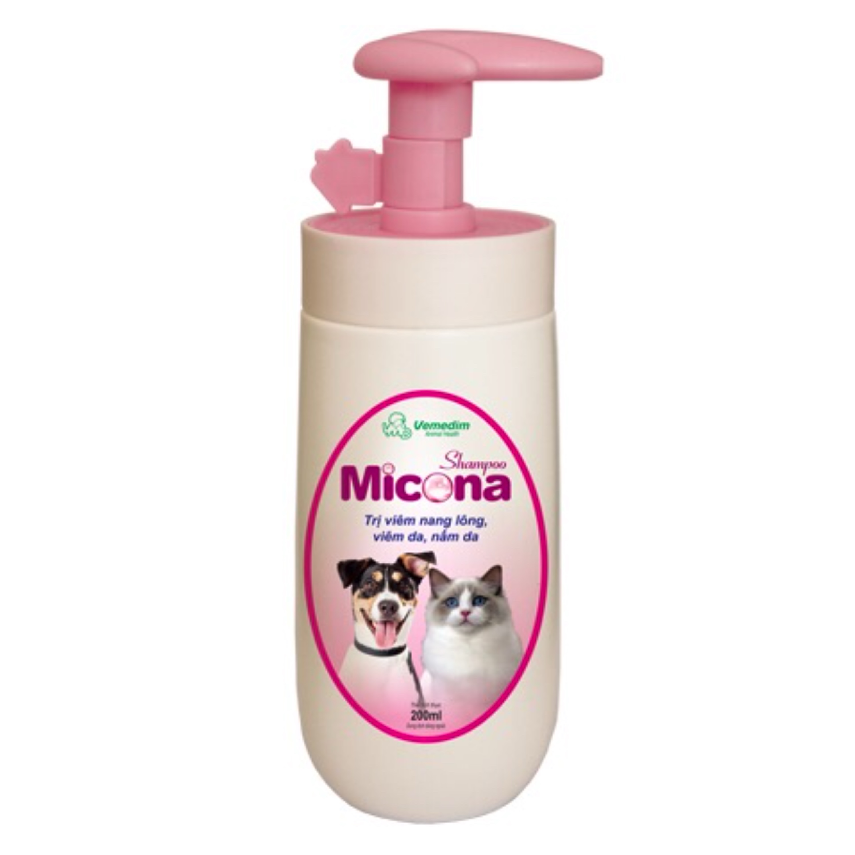 Sữa Tắm Gội Micona Shampoo VN [Phòng Trị Nấm] 200ml