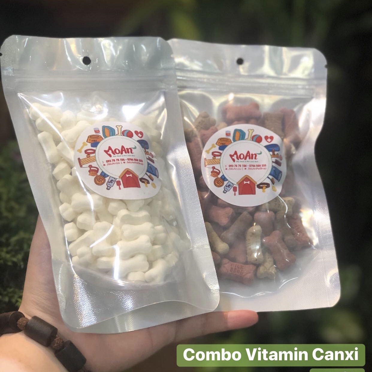 Combo Bánh Xương Canxi & Vitamin