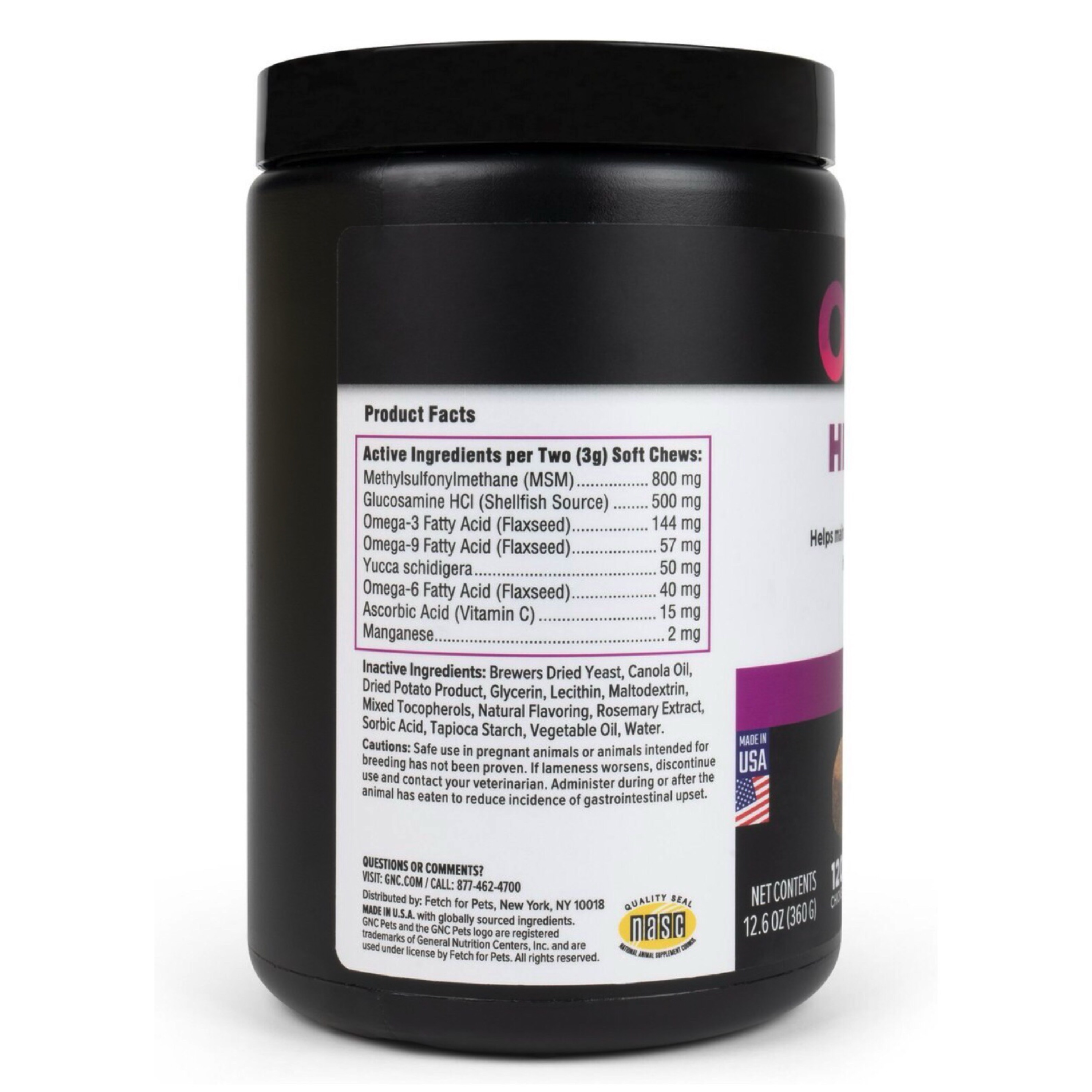 Thuốc Bổ Cơ Khớp GNC PETS Hip & Joint Health (Glucosamine, Chondroitin, MSM) Mỹ Thuốc Bổ Cơ Khớp GNC PETS Hip & Joint Health (Glucosamine, Chondroitin, MSM) Mỹ