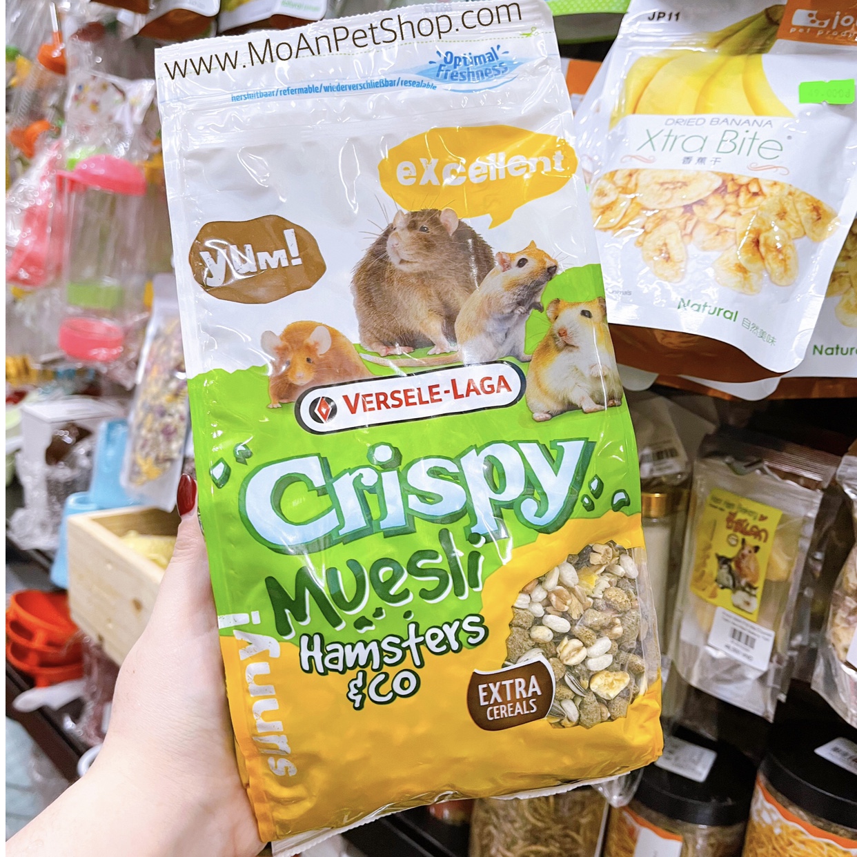 Versele-Laga Crispy Muesli Hamsters & Co