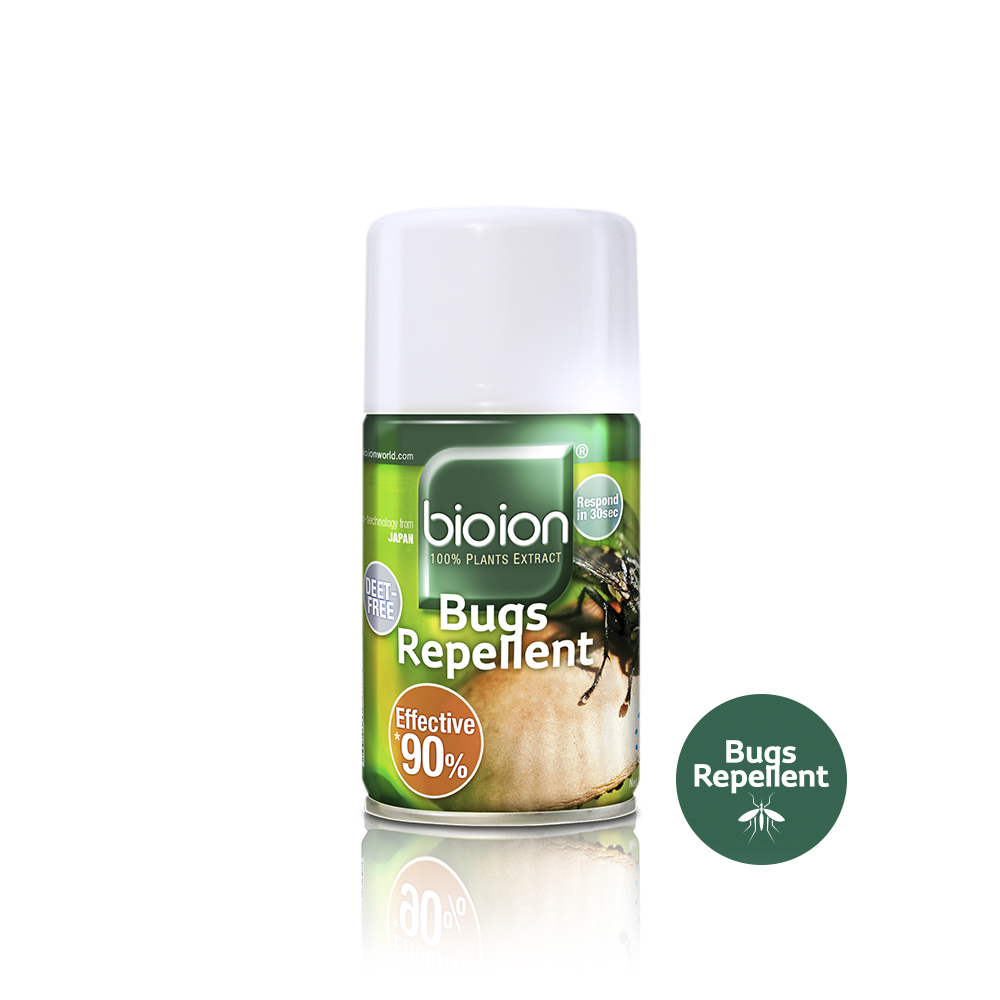 Bình Xịt Diệt Khuẩn & Khử Mùi [Đuổi Bọ Muỗi] Bioion Bugs Repellent Malaysia 250ml
