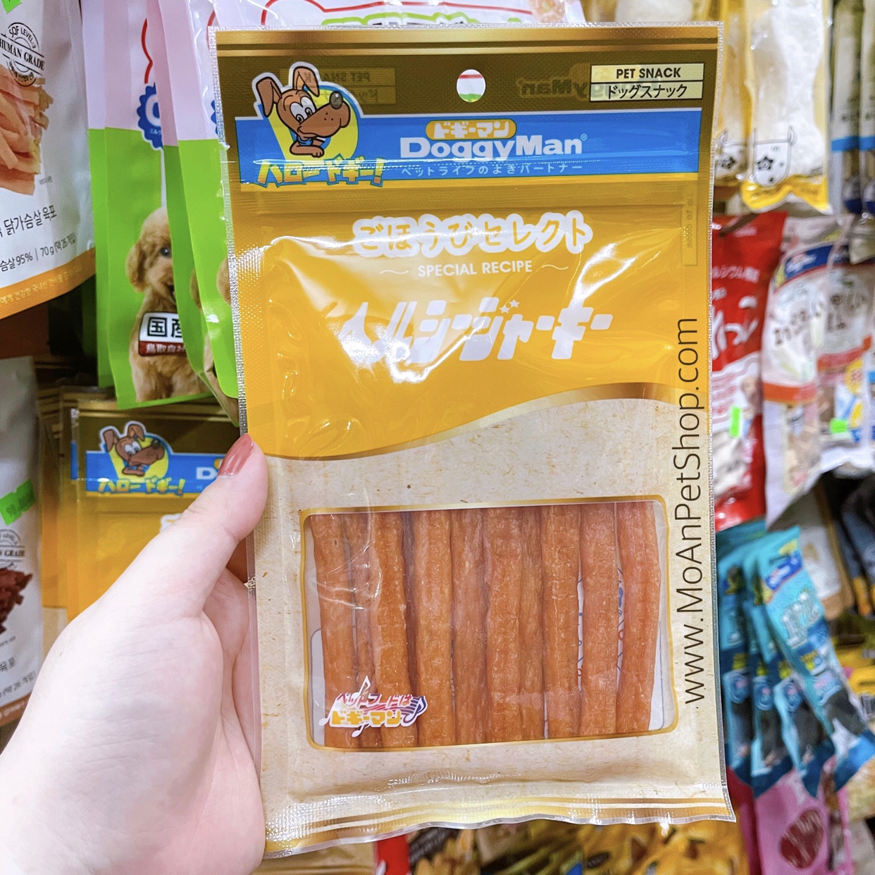 Xúc Xích Gà Sấy DoggyMan 80g