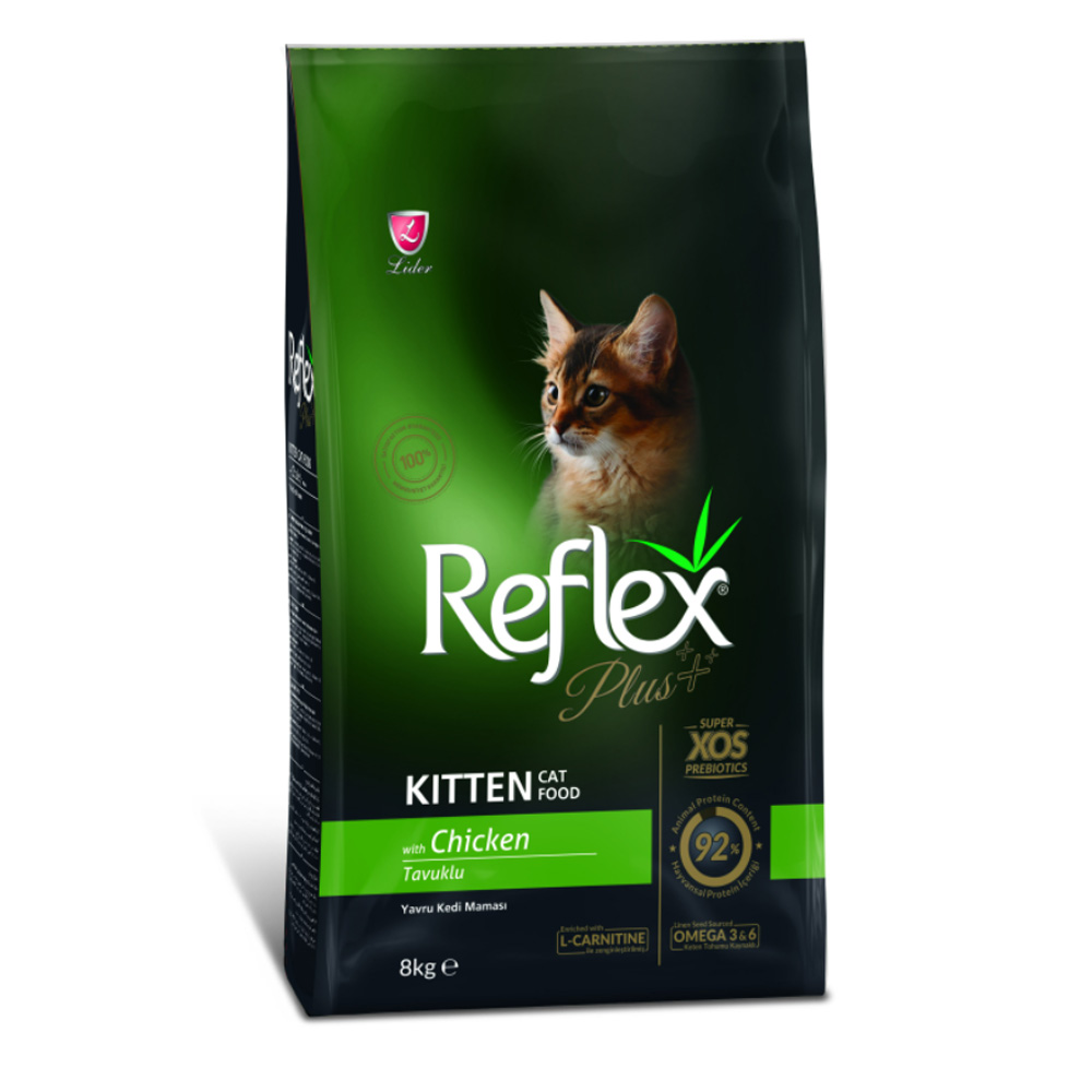 Hạt Mèo Reflex Plus Kitten Food Chicken (Gà) 8kg