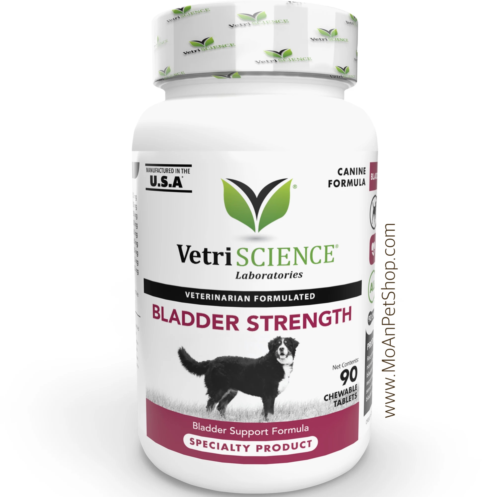 Thuốc Bổ Trợ Bàng Quang Tiết Niệu Vetri Science Bladder Strength Mỹ (Hộp 90 Viên)