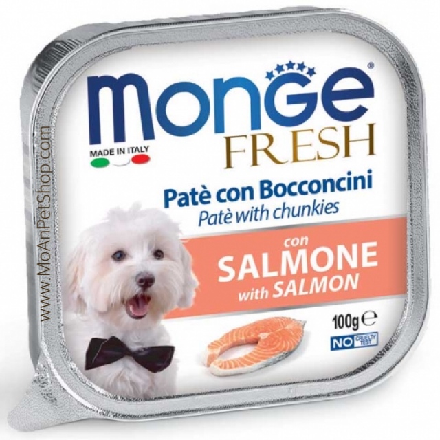 Pate MONGE Ý Cá hồi 100g