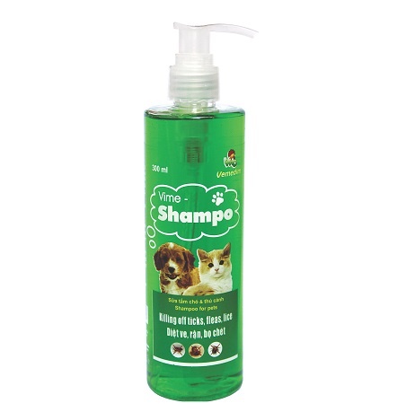 Sữa Tắm Gội Vime-Shampoo VN [Phòng Diệt Ve Rận & Bọ Chét] 300ml