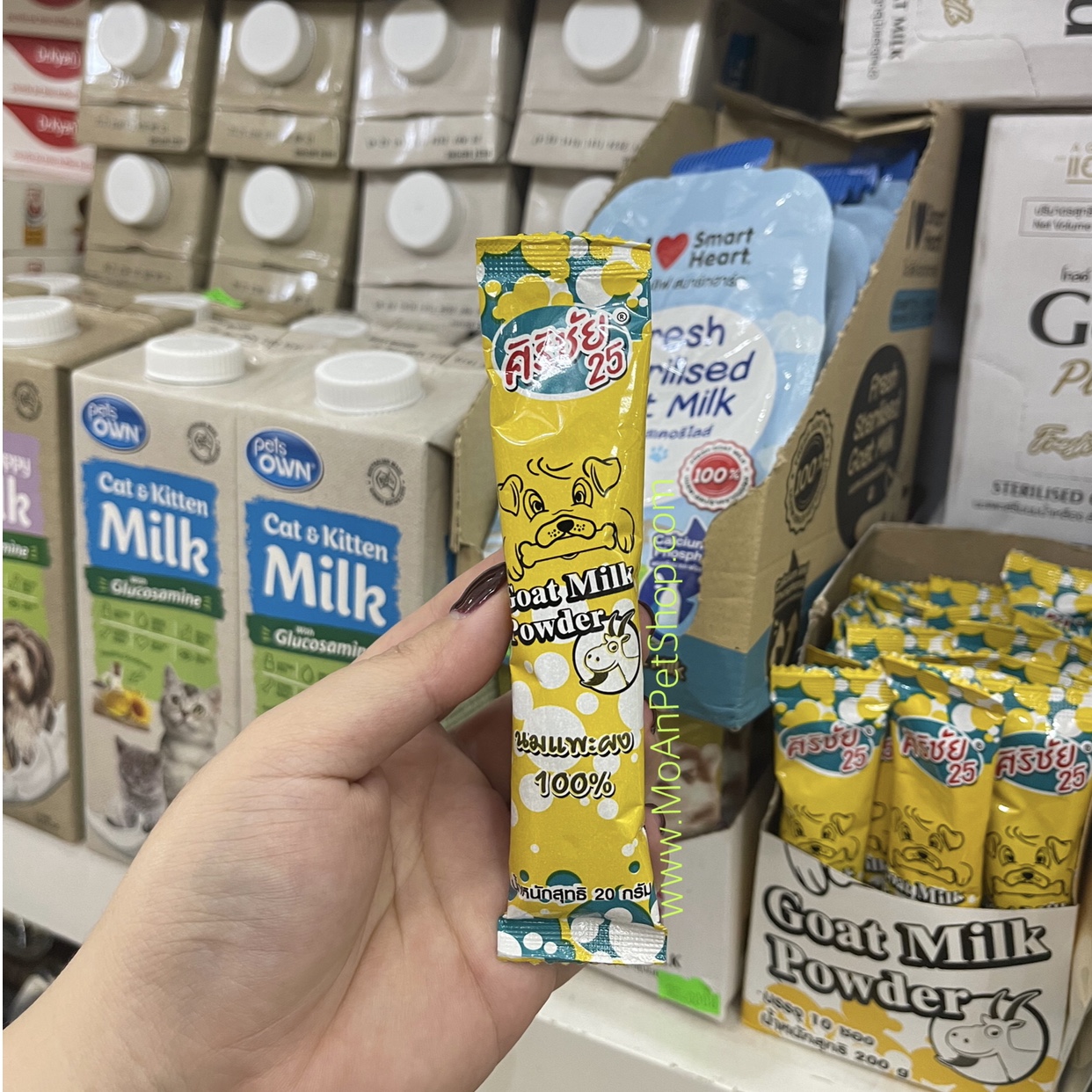 Sữa Bột Goat Milk Powder Thái Lan 20g