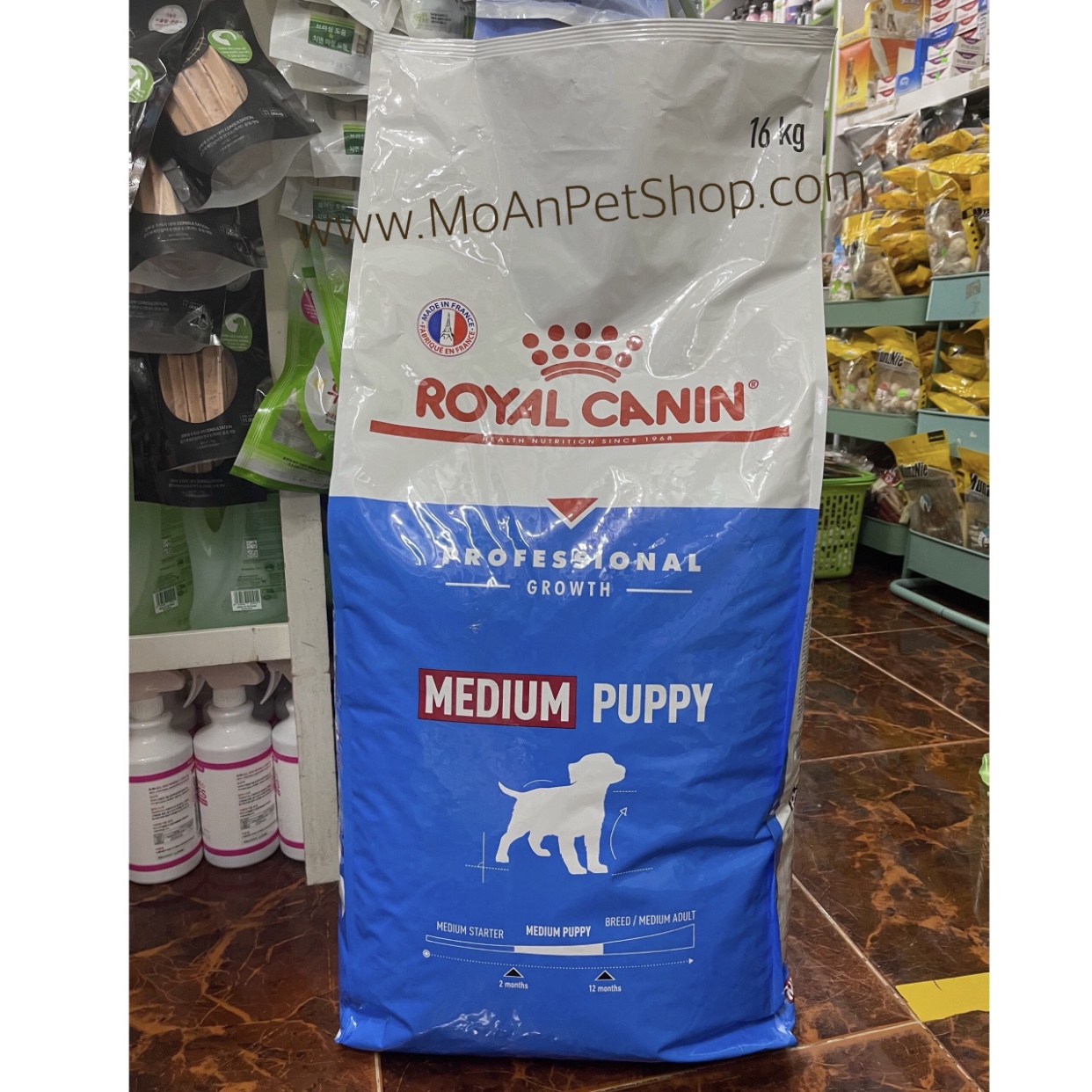 ROYAL CANIN MEDIUM PUPPY 16kg.