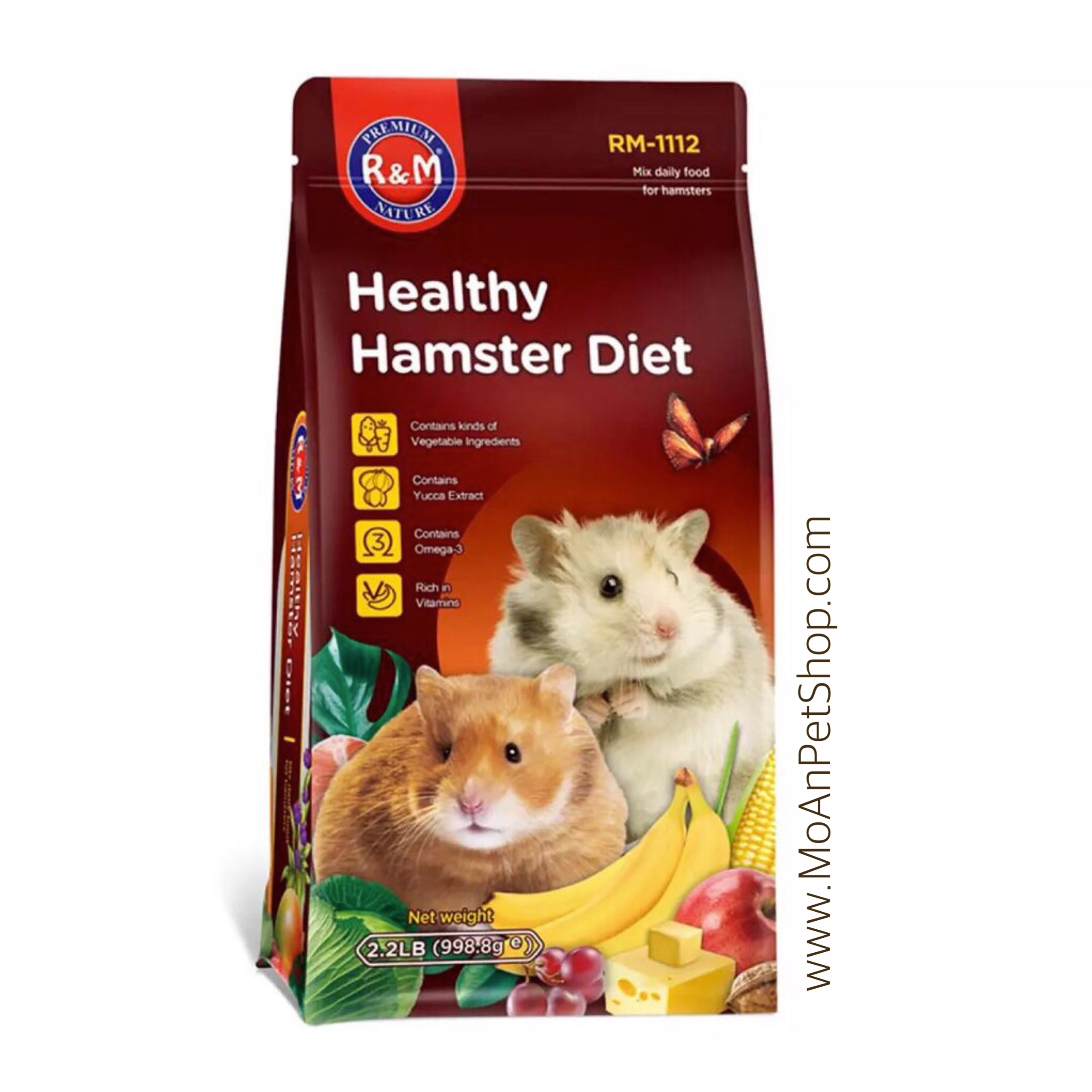 Thức Ăn Hãng Vỗ Béo R&M 1112 Healthy Diet cho Hamster | Thú Nhỏ