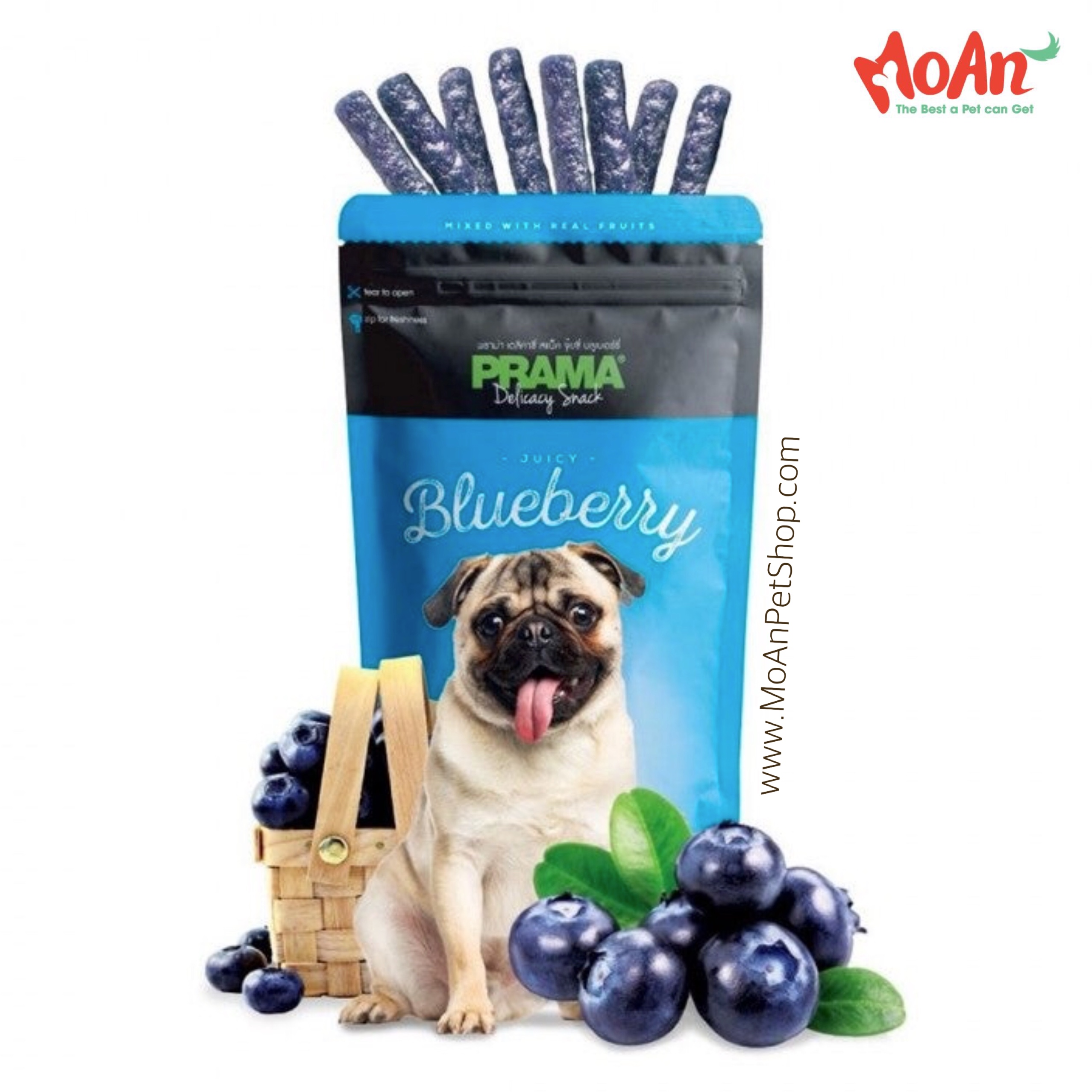 Bánh Prama Blueberry 70g