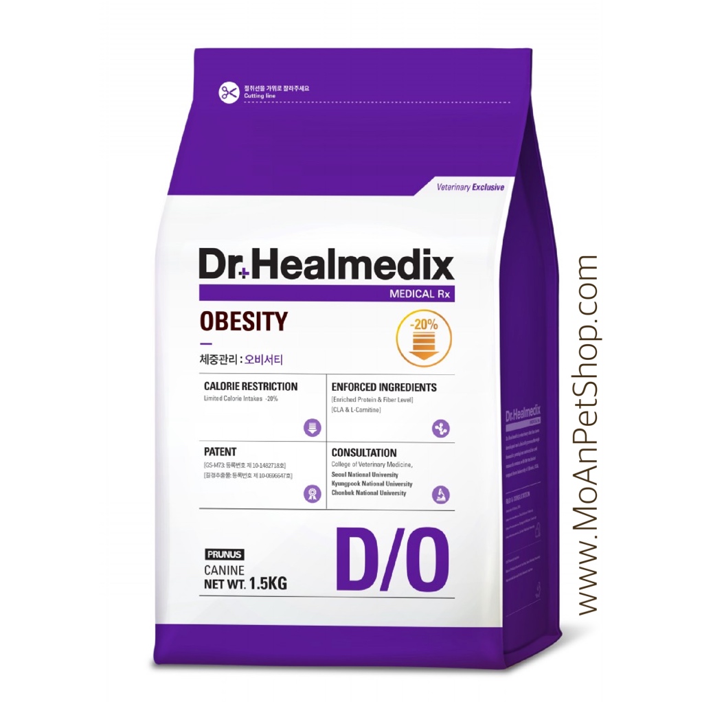Dr. Healmedix Obesity - Hỗ Trợ Giảm Cân cho Cún 1.5kg