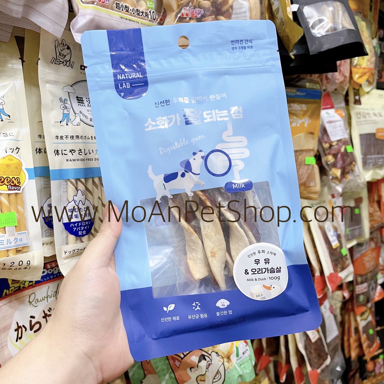 Que Sạch Răng Sữa & Vịt Gooday Hàn Quốc 100g