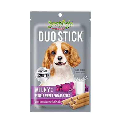 Bánh JerHigh Duo Stick Sữa & Khoai Mỡ 50g