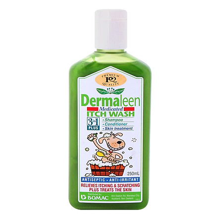 Sữa Tắm Thảo Dược 3 in 1 Trị Viêm Nấm Da Dermaleen Pháp 250ml MoAnPetShop.com