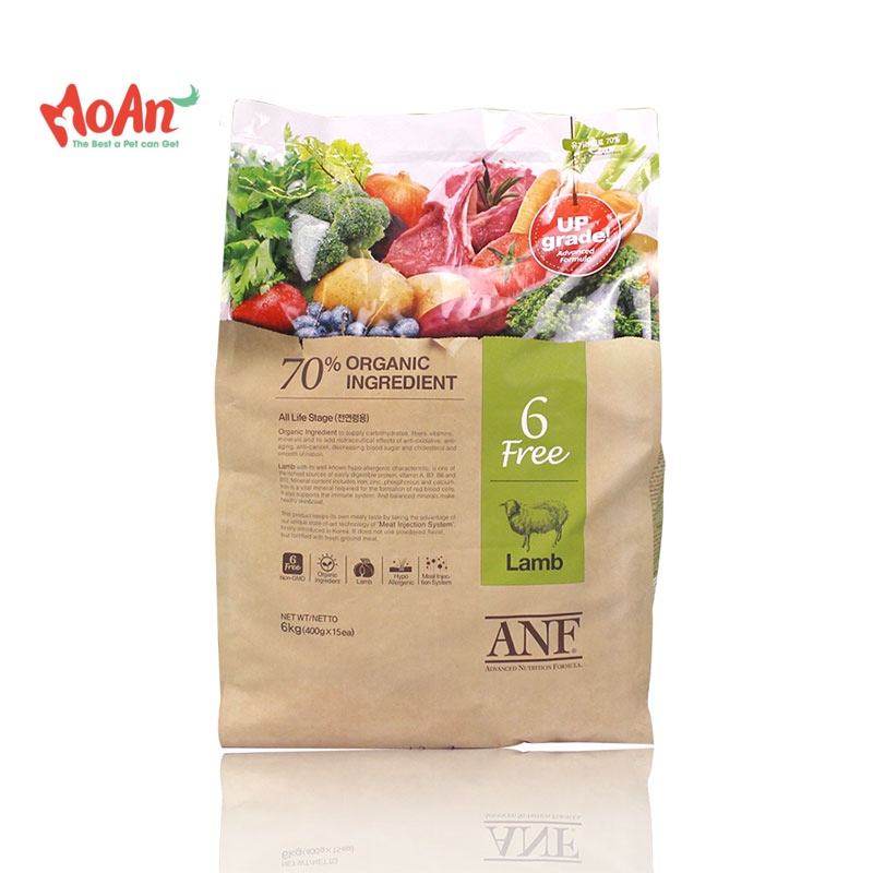 ANF Made with Organic Hữu Cơ Lamb Cừu 6kg