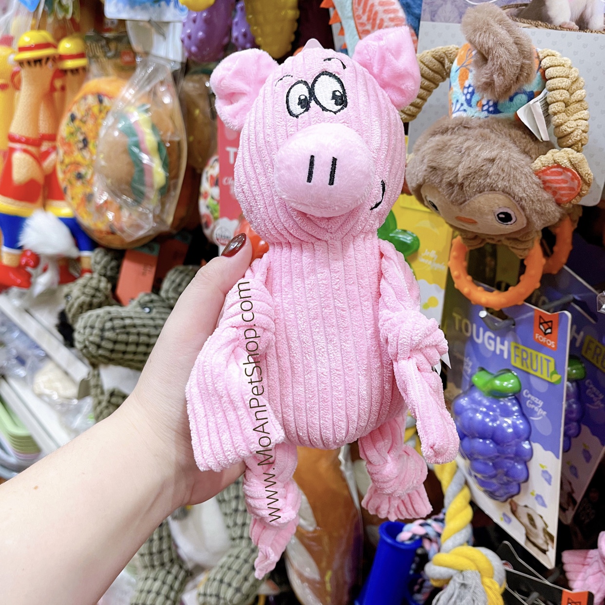 Đồ Chơi Fofos Heo Hồng Bông Bíp Bíp