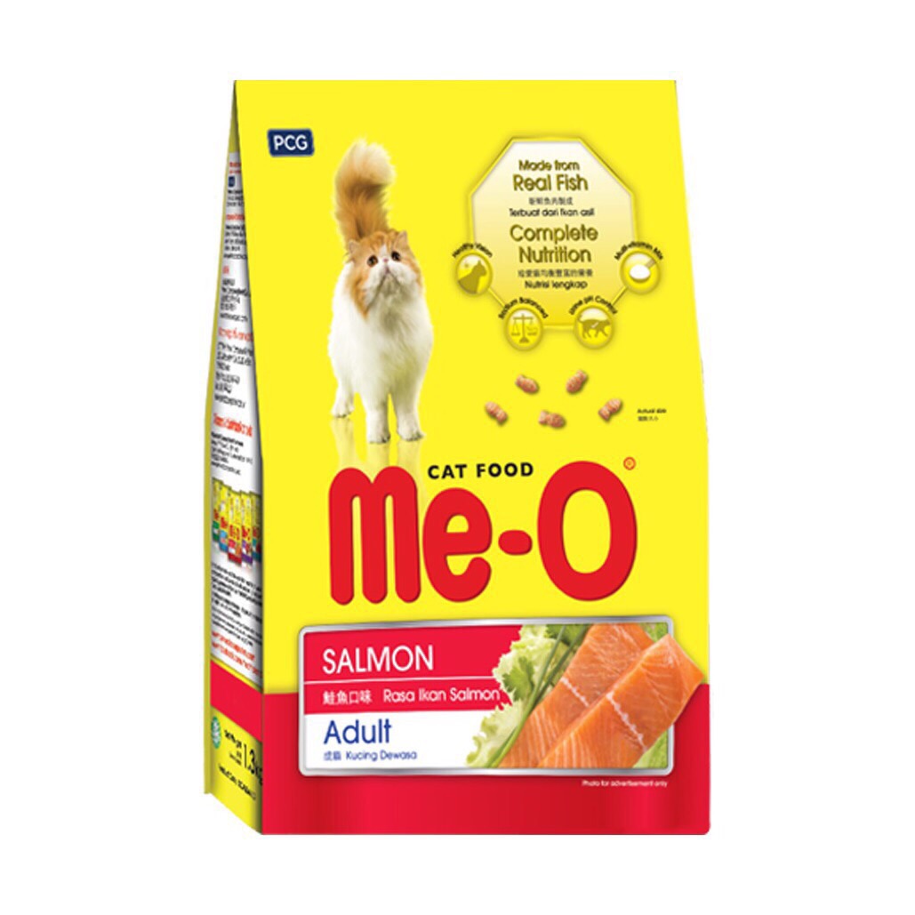 Hạt Mèo Me-O Kitten Cá Hồi 450g