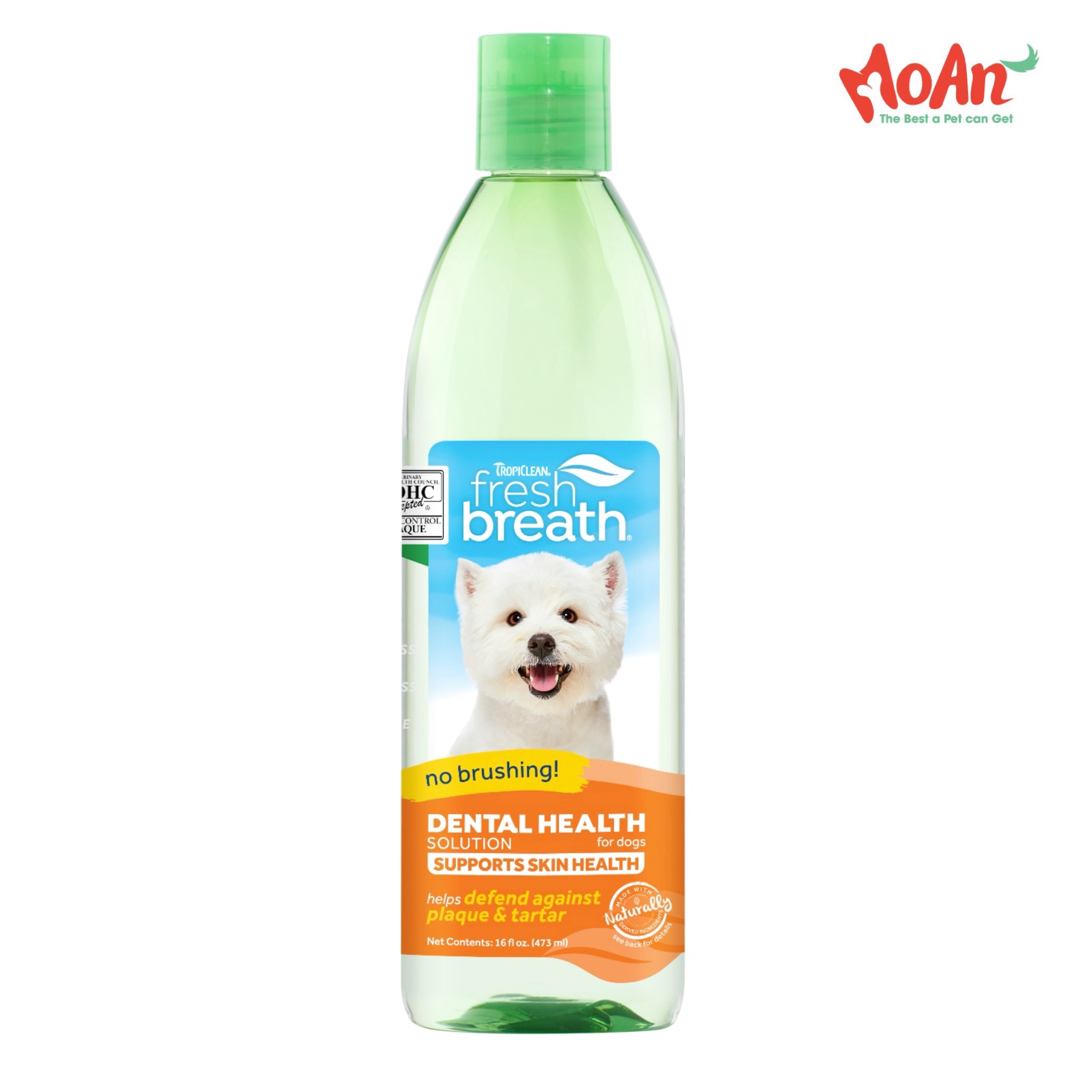 Dung Dịch | Nước Chăm Sóc Răng Miệng & Bổ Sung Chức Năng Da Lông Khoẻ TROPICLEAN Fresh Breath Oral Care Water Addictive Skin & Coat Mỹ 16oz 473ml