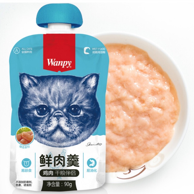 Súp Thưởng | Sốt Wanpy Gà 90g