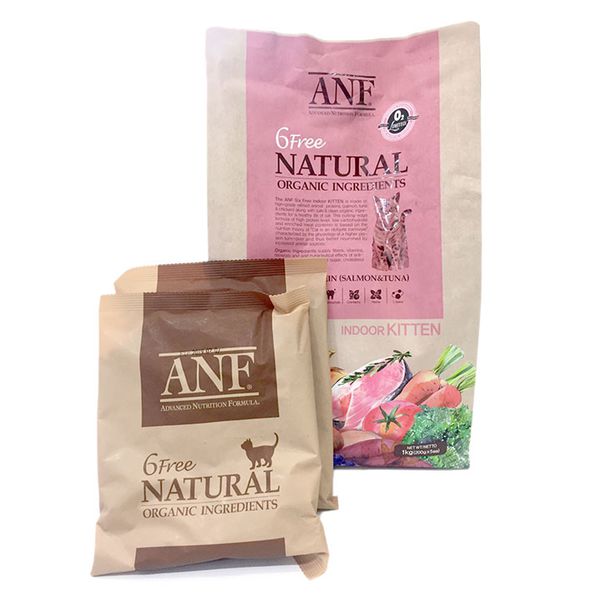 Hạt Mèo ANF 6Free Natural for Indoor Kitten Cat Mèo Con 200g
