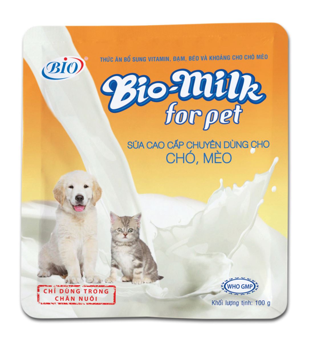 Sữa Bio Milk cho Cún Mèo 100g