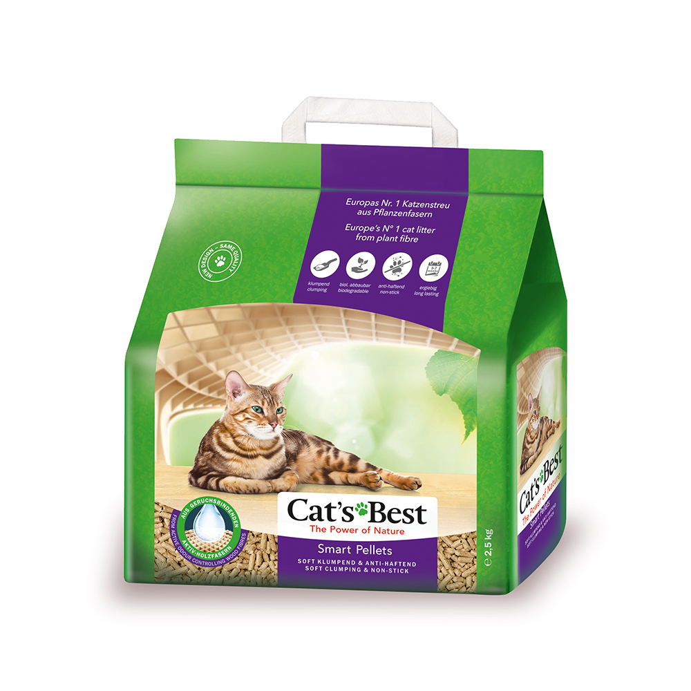 Cát Vệ Sinh cho Mèo Lông Dài Cat's Best Smart Pellets