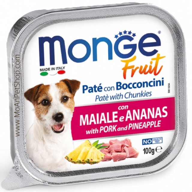 Pate MONGE Ý Heo & Thơm 100g