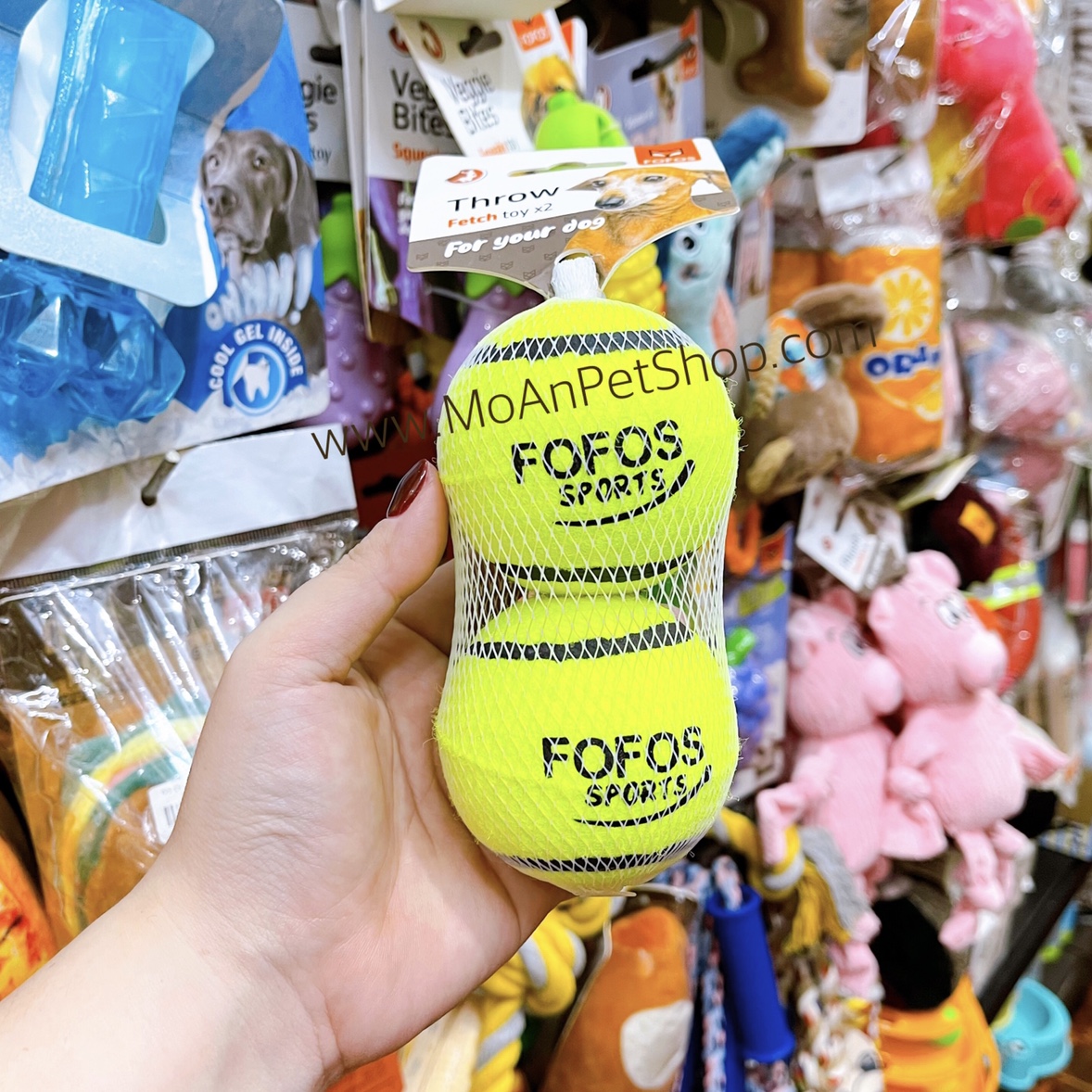 Đồ Chơi Fofos Banh Tennis (Set 2 Banh)