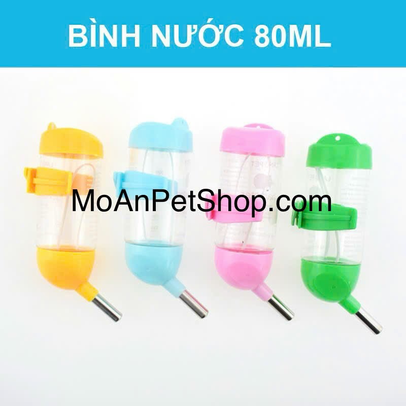 Bình Nước Treo Chuồng 80ml cho Hamster | Thú Nhỏ