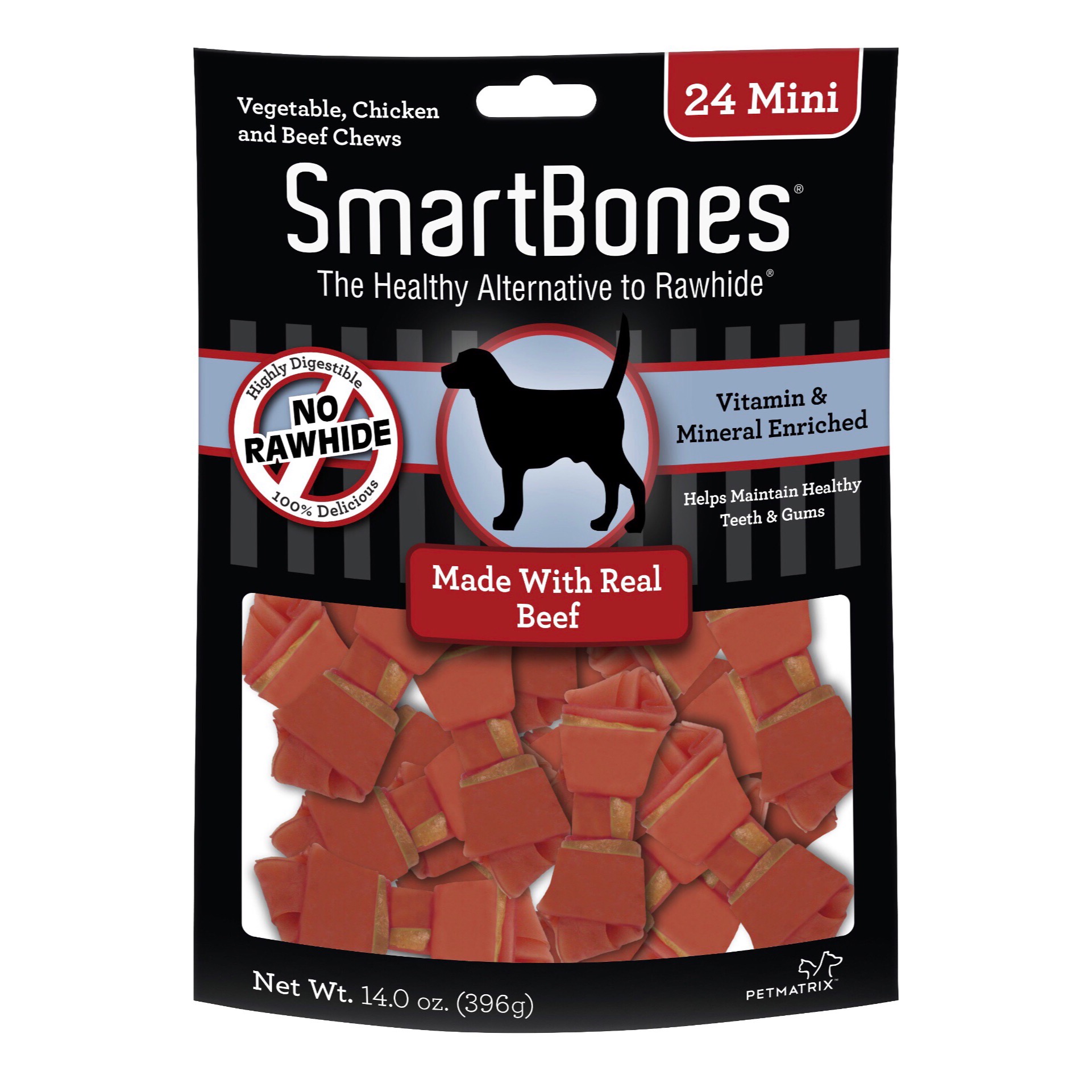 Xương Sữa cuộn Bò SmartBones (size mini)