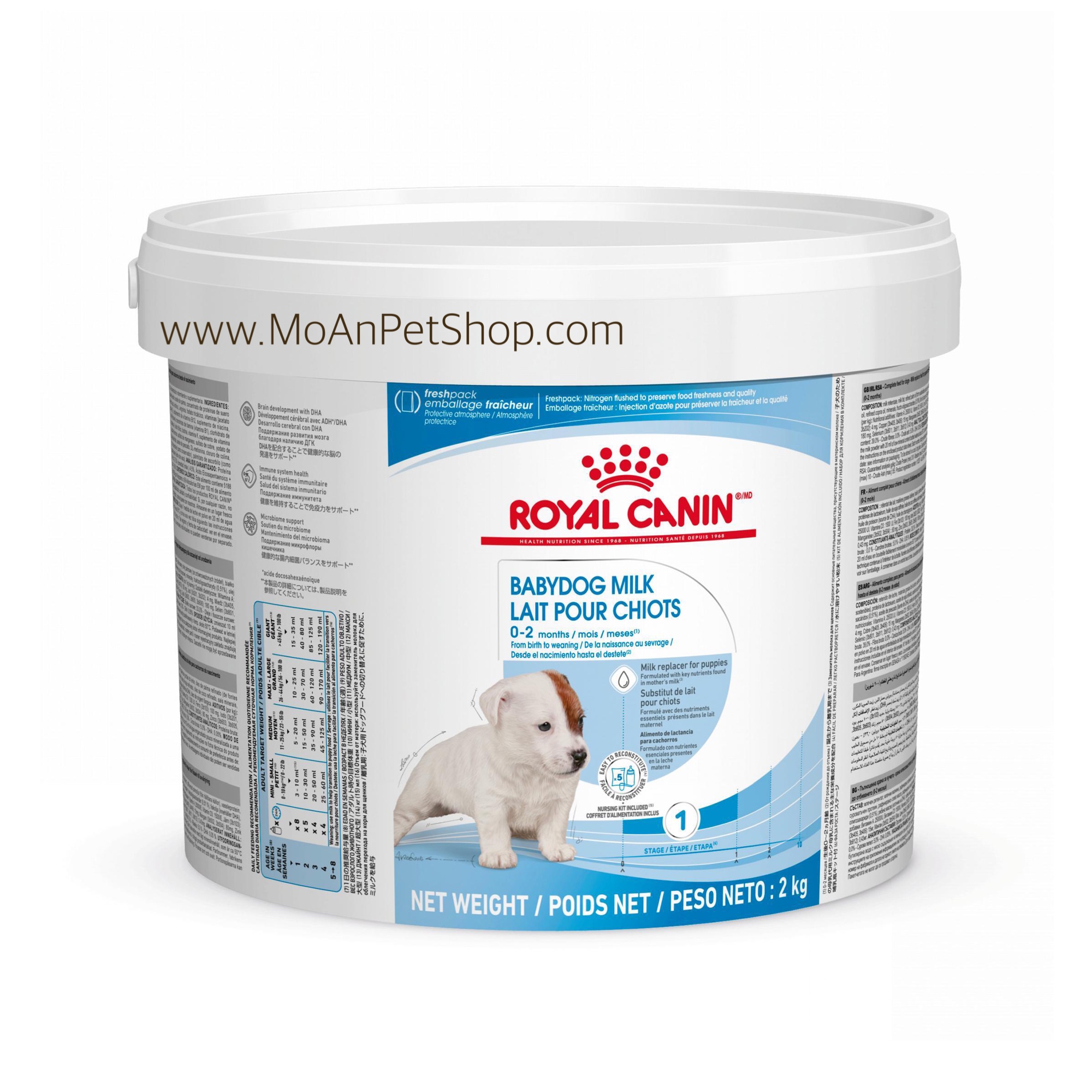 Sữa ROYAL CANIN BABYDOG MILK 2kg