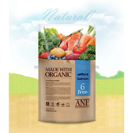ANF Made with Organic Hữu Cơ Salmon Cá hồi 2kg
