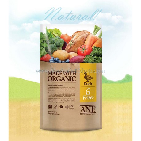 ANF Made with Organic Hữu Cơ Duck Vịt 2kg