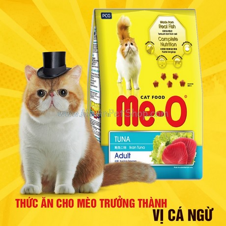 Hạt Mèo Me-O Cat Cá Ngừ Tuna 350g