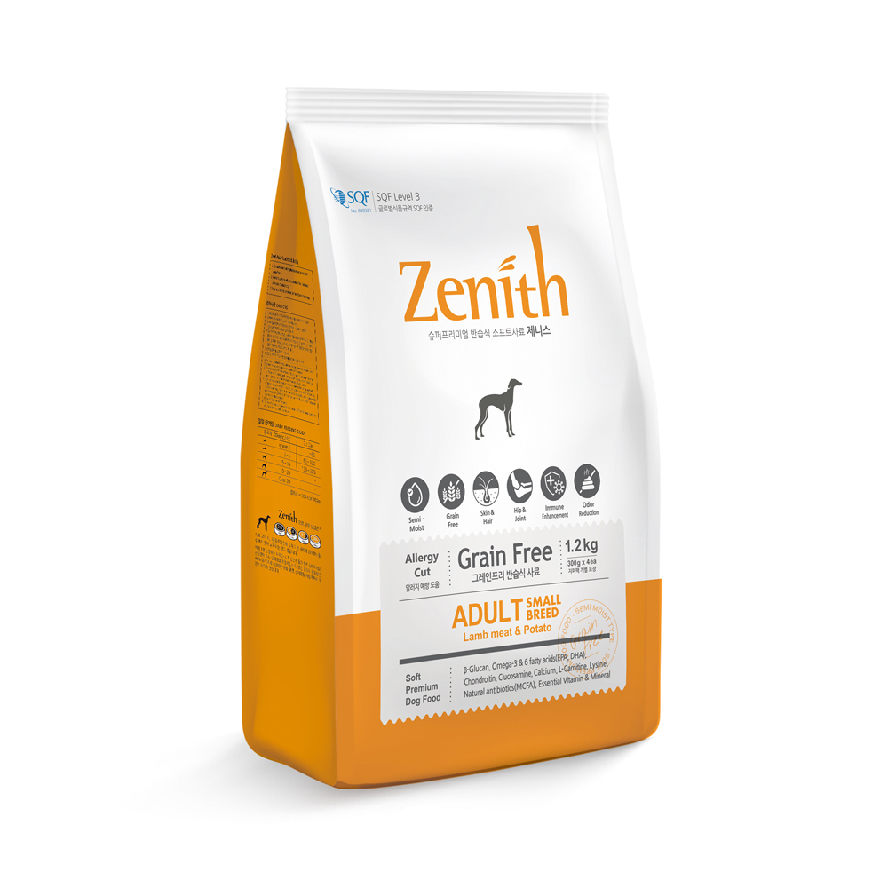 Hạt Mềm Zenith Adult Cừu & Khoai Tây 3kg [Cún Trưởng Thành]