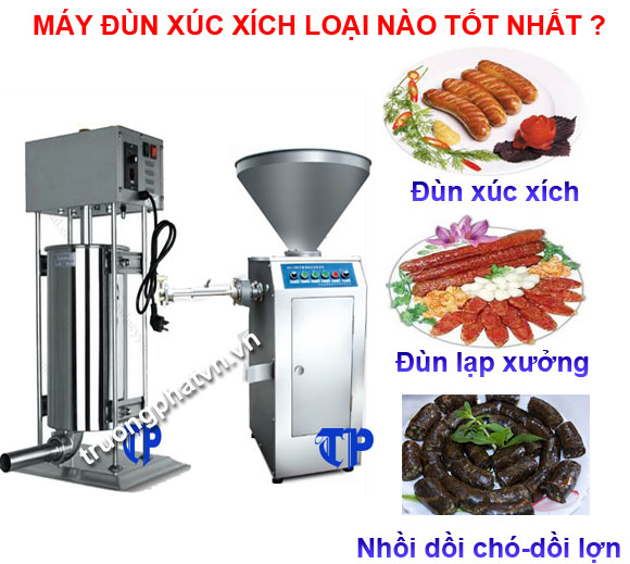 Máy đùn xúc xích nên mua loại nào tốt và giá bao nhiêu?